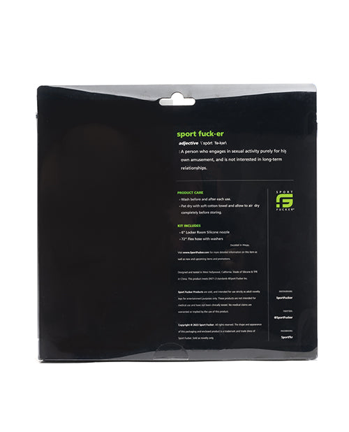 Sport Fucker Hydroshot Metal Hose by Sexual Wellness