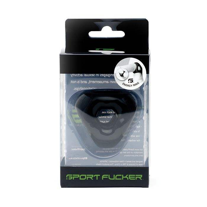 NO ETA Sport Fucker Energy Ring - Black by Cock & Balls