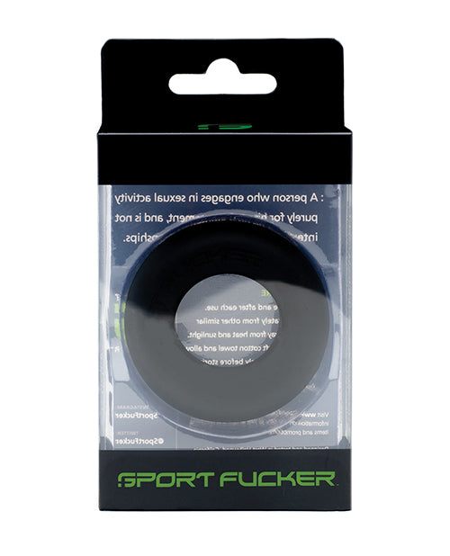 Sport Fucker Muscle Ring black silicone performance training support accessory in packaging