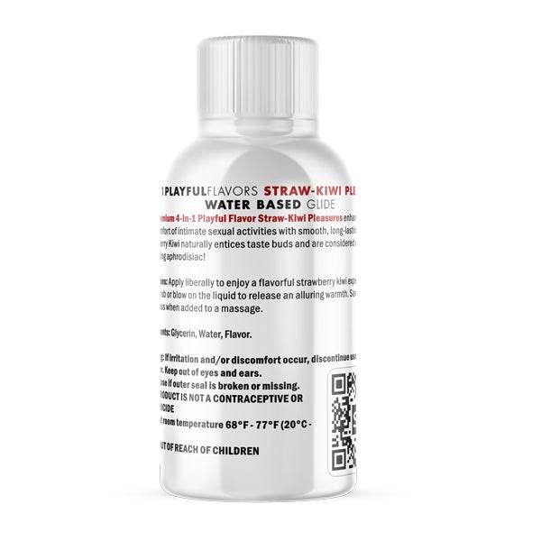 Swiss Navy 4-in-1 Playful Flavors - Strawberry Kiwi Pleasures - 1 Fl. Oz. by Lubricants, Creams & Glides