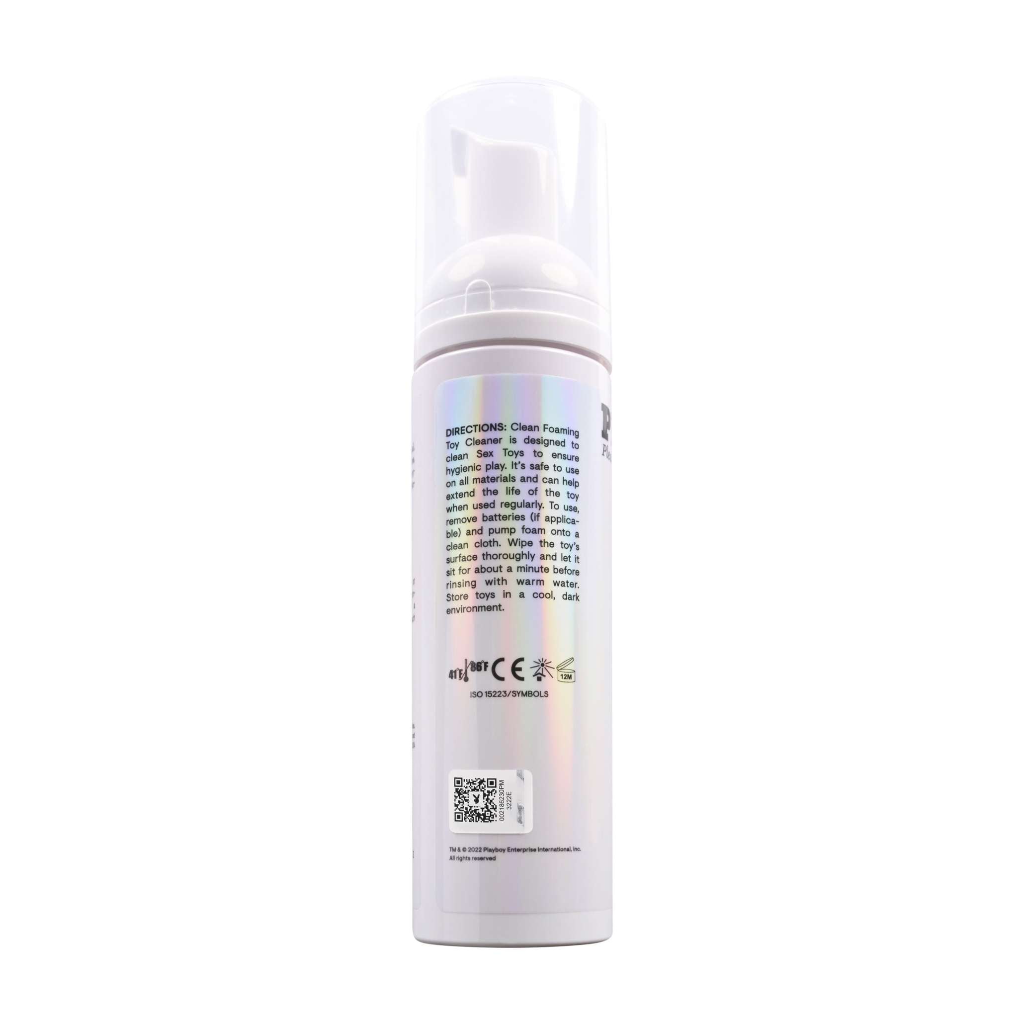 Playboy Pleasure Cleaning foaming toy cleaner bottle 7 oz for intimate hygiene