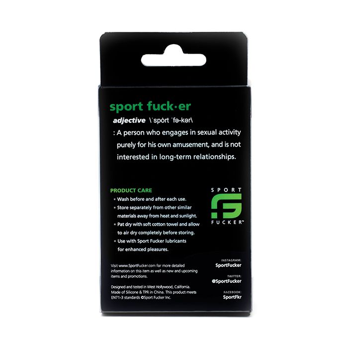 Sport Fucker Cum Stopper 2.0 - Blue by Bondage & Fetish Toys