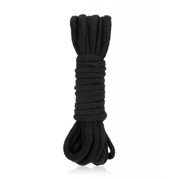 Lux Fetish Bondage Rope - 5m/16 ft Black by Bondage & Fetish Toys