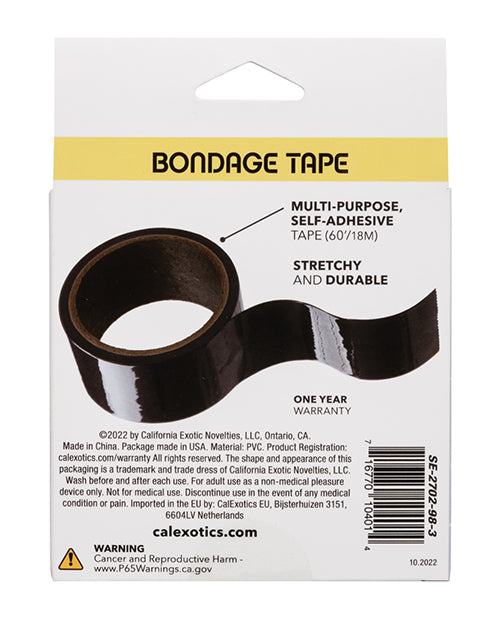 Boundless Bondage Tape - Black by Bondage & Fetish Toys