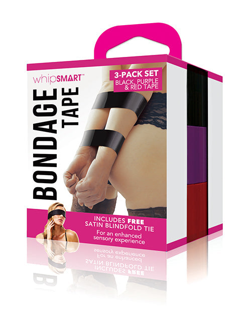 Whipsmart Bondage Tape - Pack of 3 by Bondage & Fetish Toys