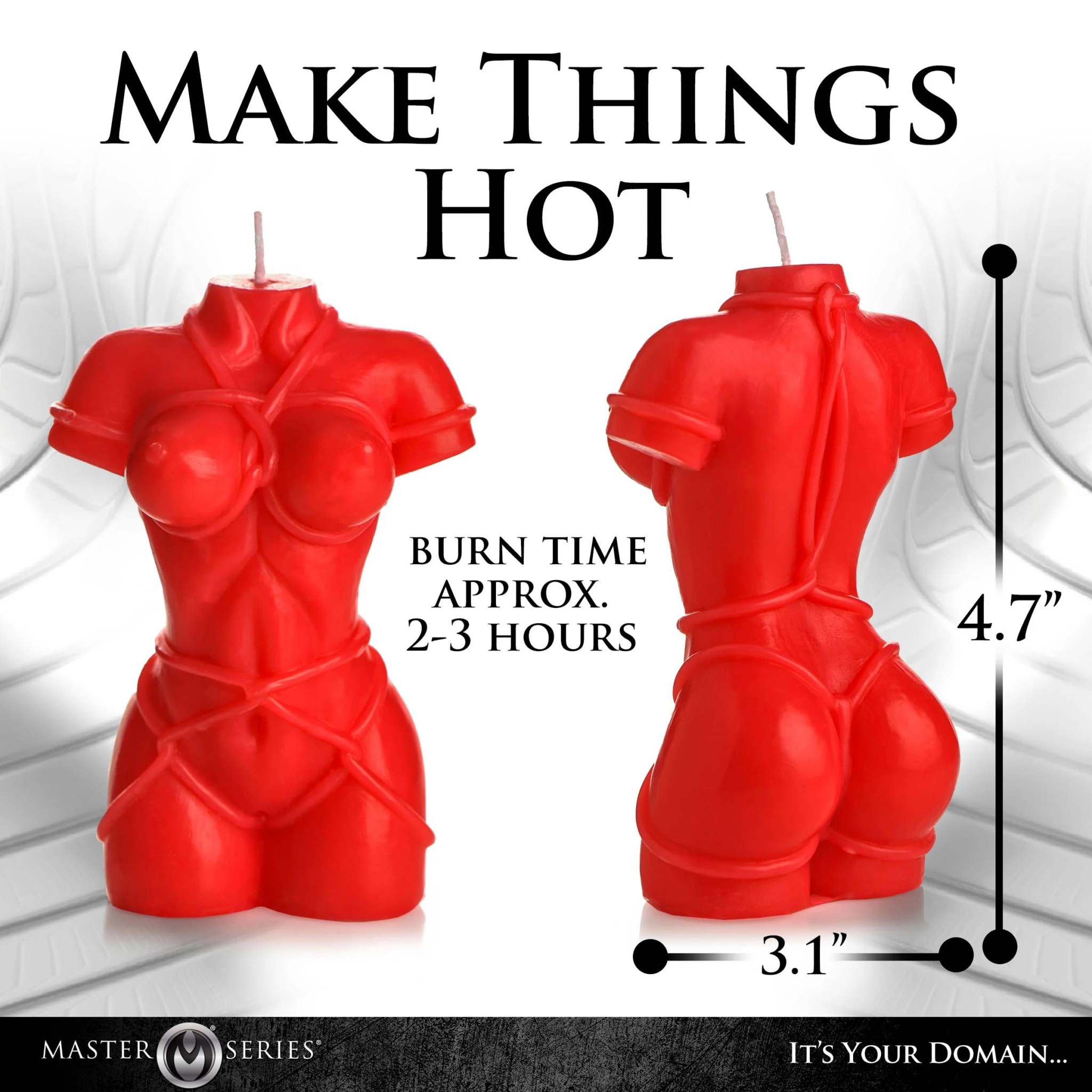 Bound Goddess Drip Candle - Red by Bondage & Fetish Toys