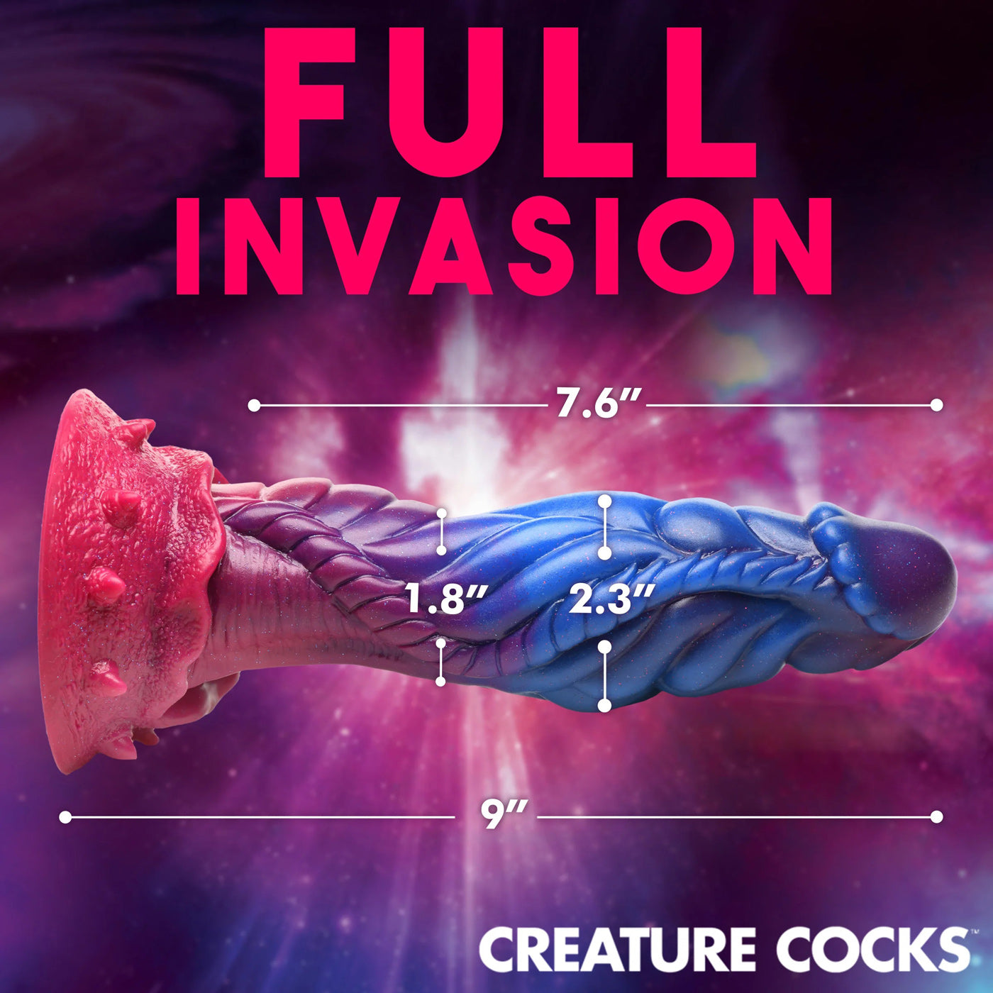 Intruder Alien Silicone Dildo by Anal Toys & Stimulators