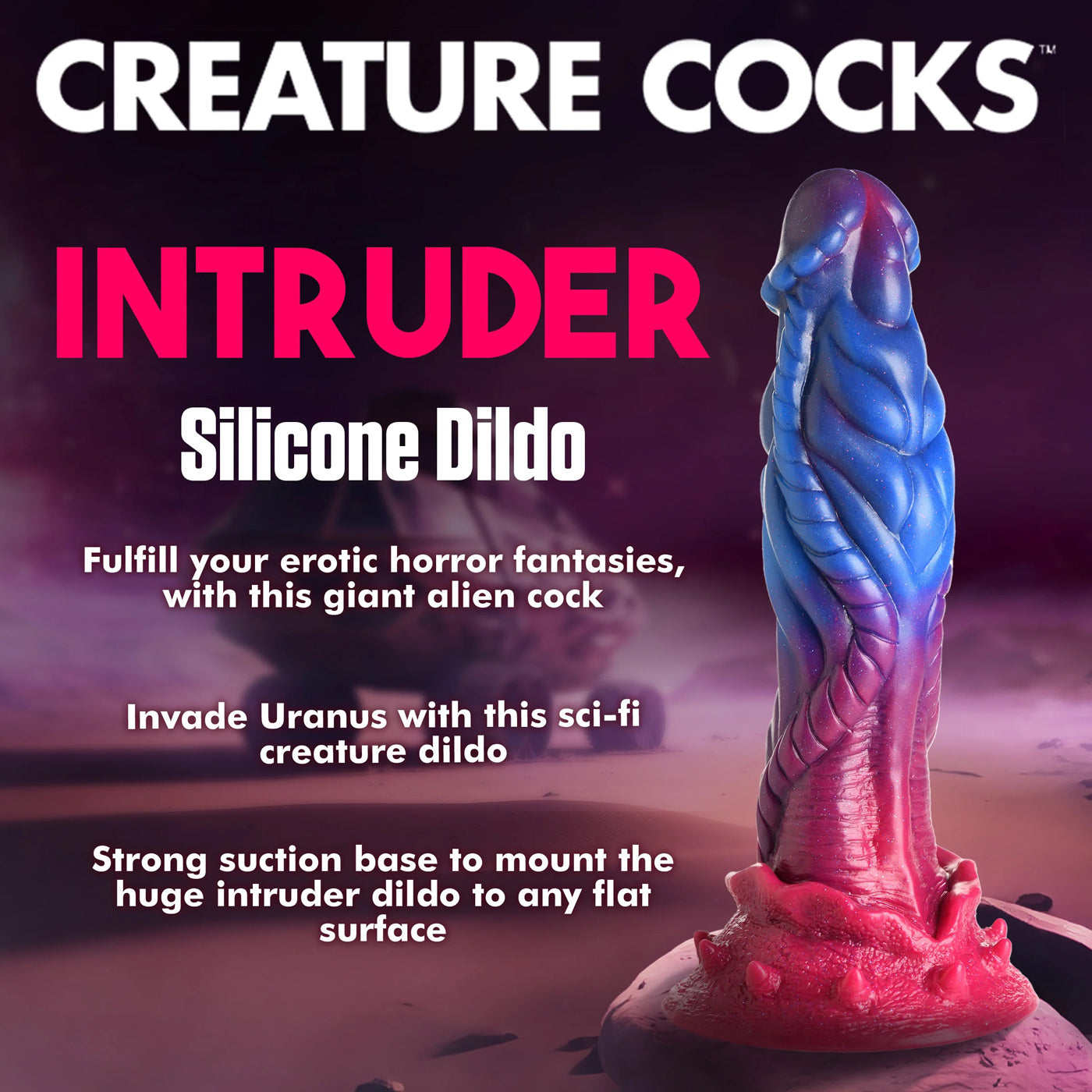 Intruder Alien Silicone Dildo by Anal Toys & Stimulators