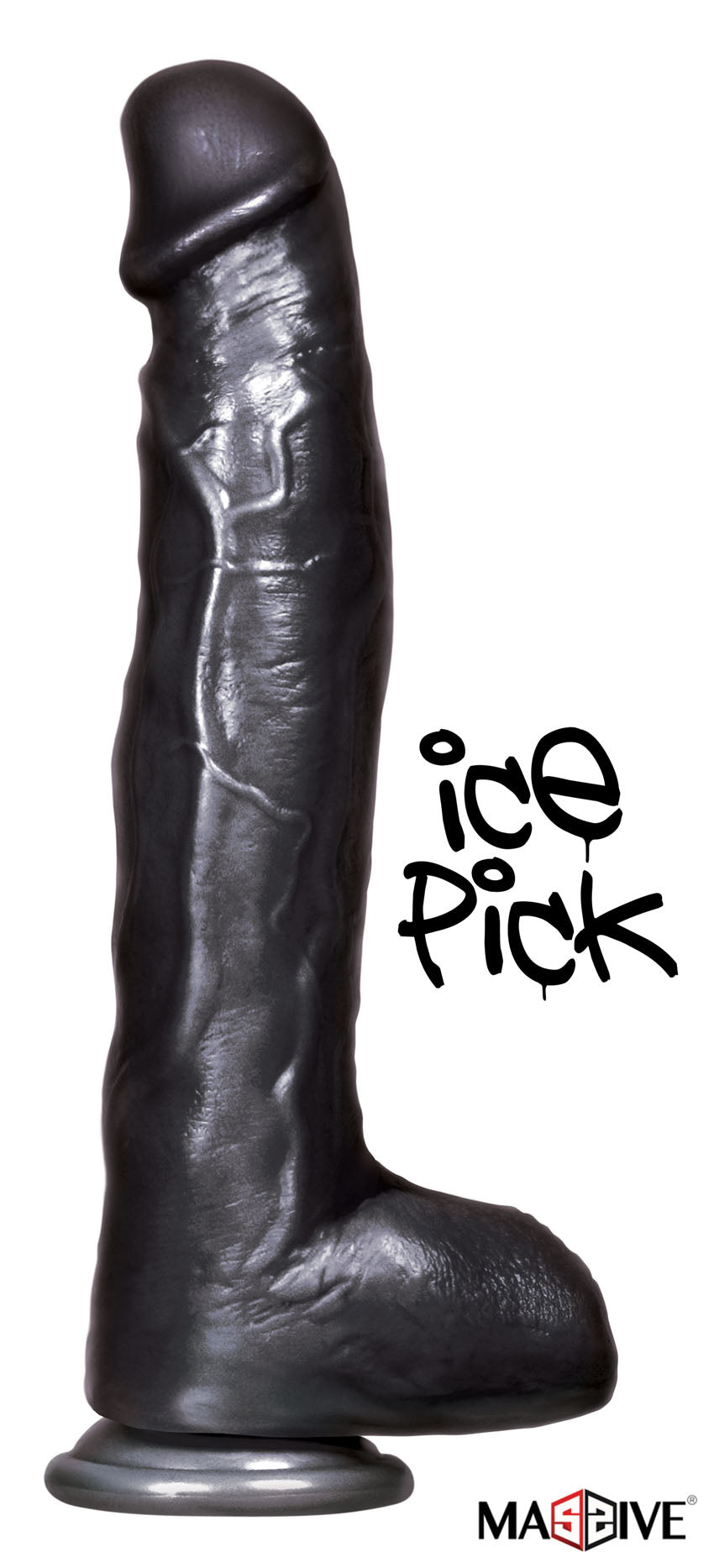 Bbc - Big Black Cock Icepick 12 Inch by Anal Toys & Stimulators