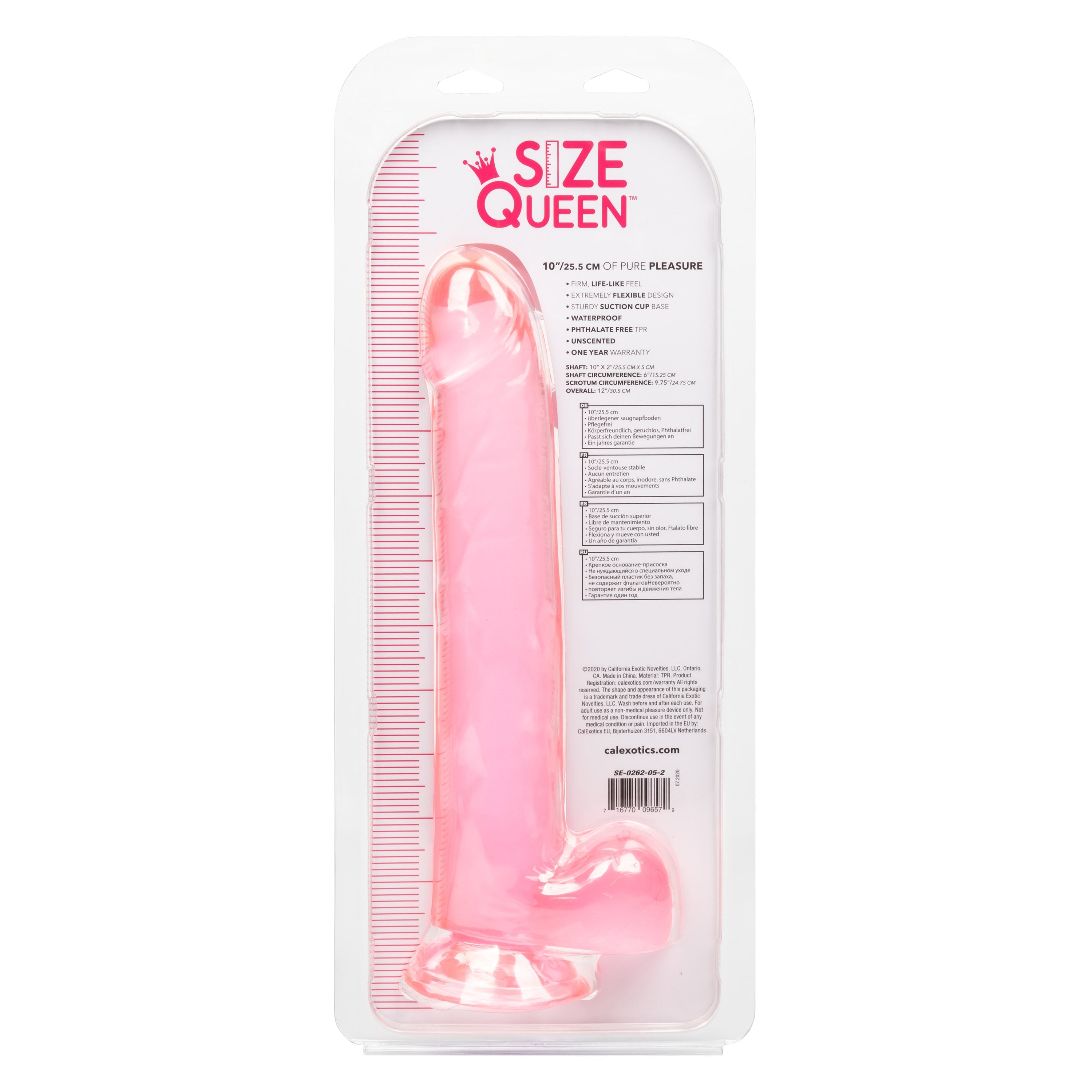 Size Queen 8 inch/20.25 Cm