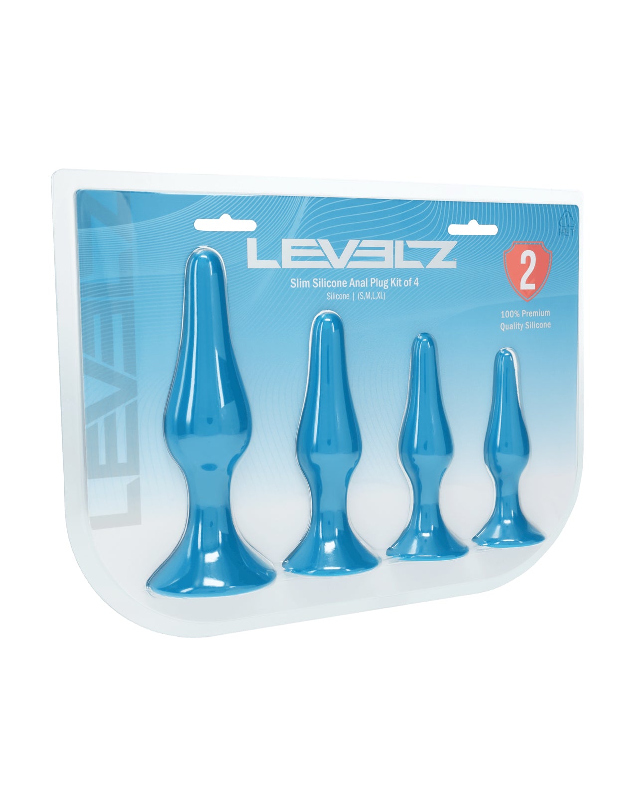 silicone anal plug kit — view 2