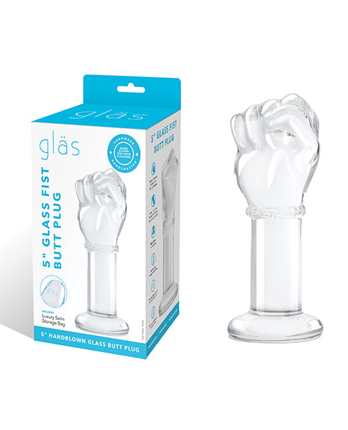 Glas 5" Fist Butt Plug by Anal Toys & Stimulators