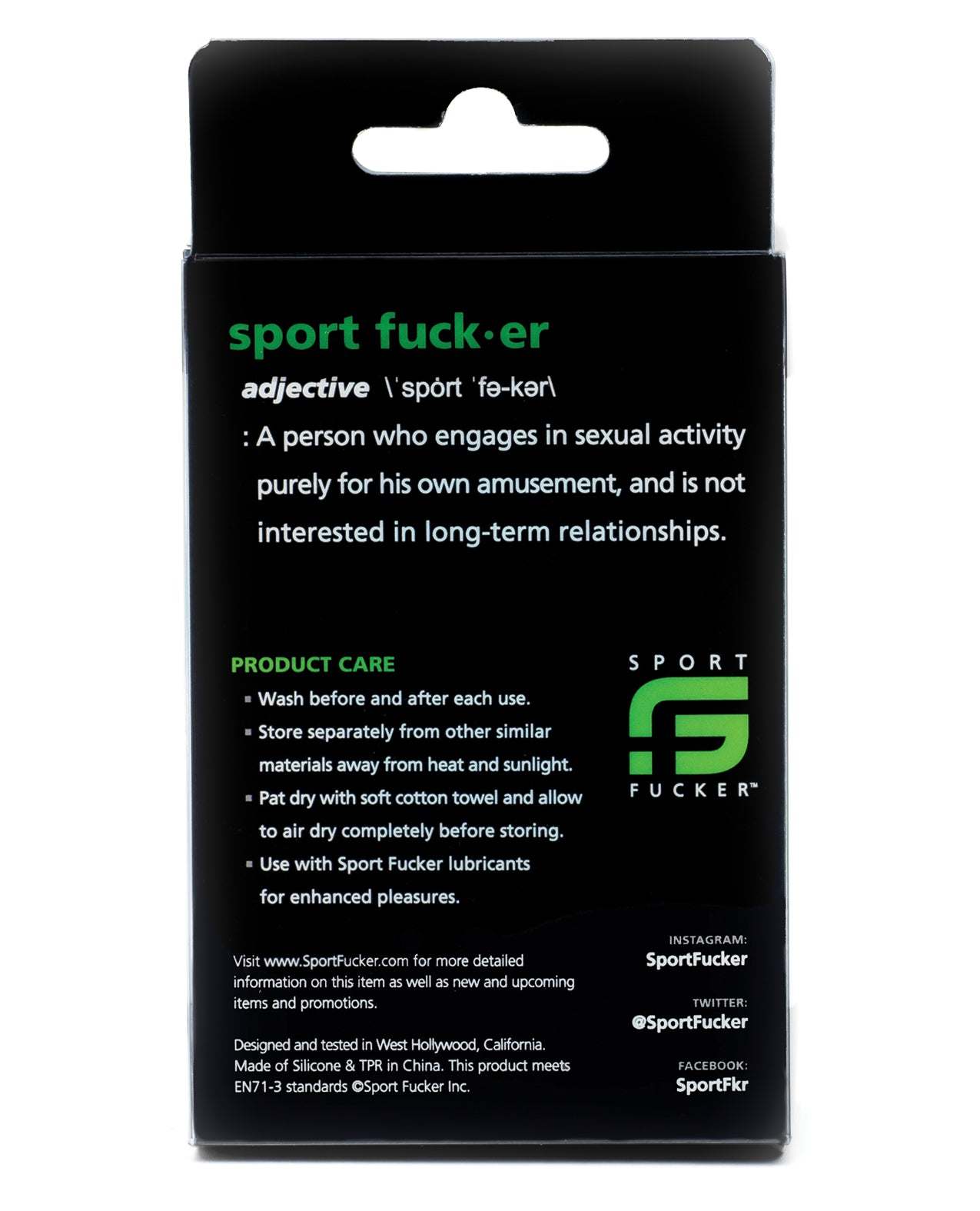 Sport Fucker Half Pipe - Black by Pleasure Products