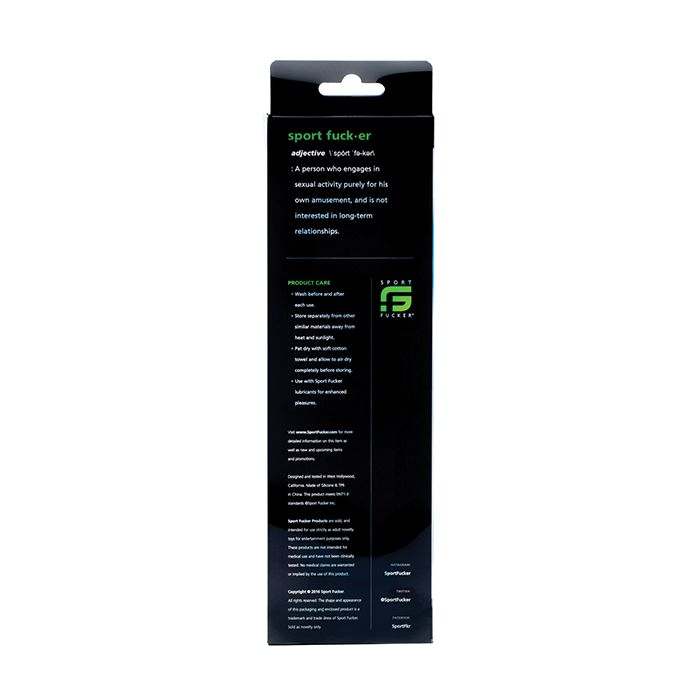 Sport Fucker Boner Kit black packaging with product care details and brand logo