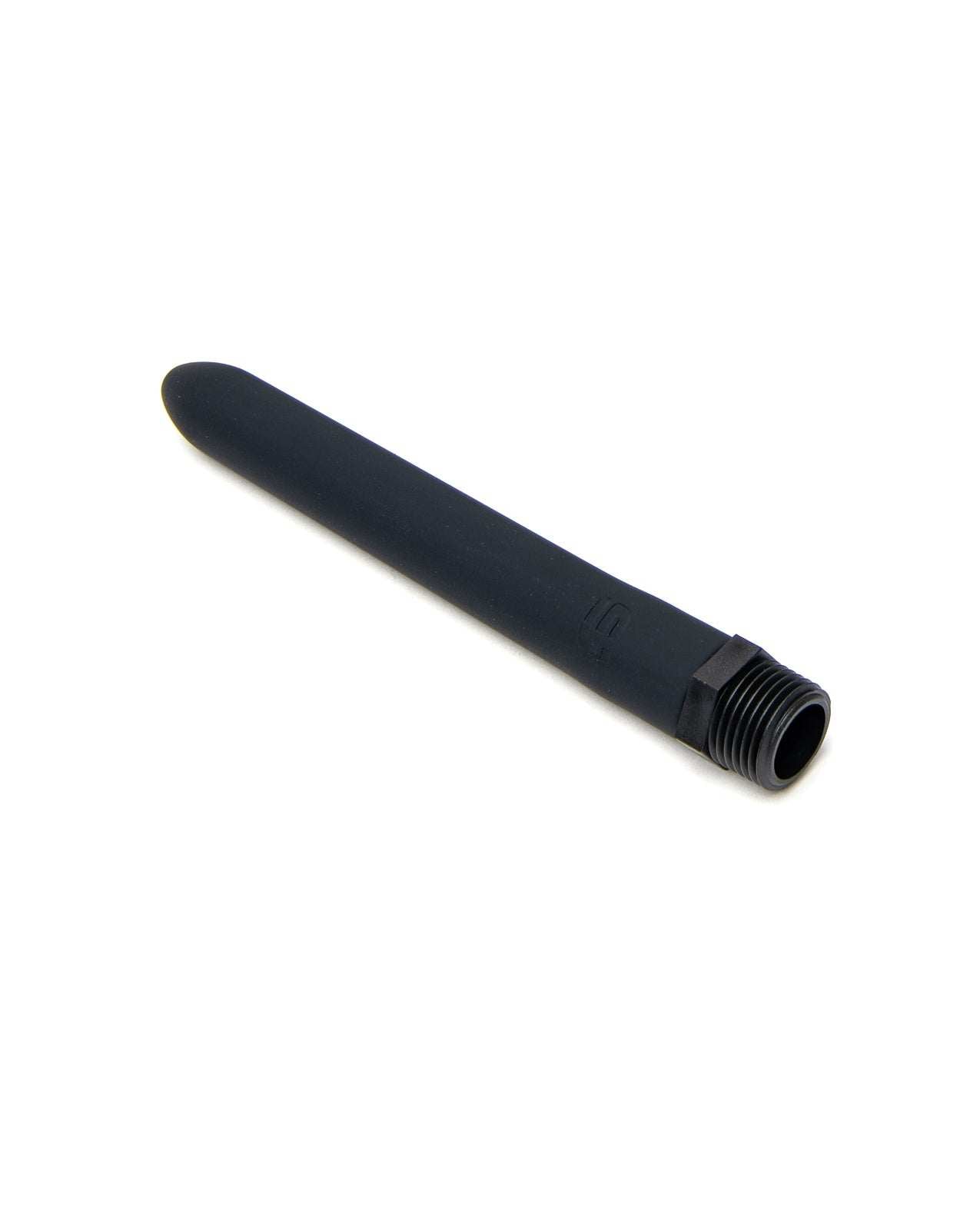 Sport Fucker Locker Room Hose 6 inch black silicone cleaning accessory with no-kink design and standard half inch thread