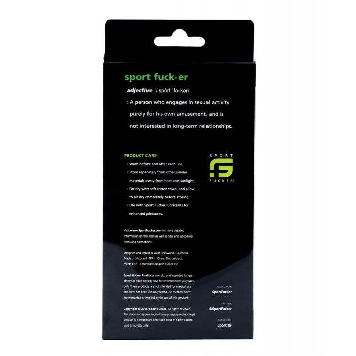 Sport Fucker Thunder Plug Medium in black with ergonomic design for prostate stimulation and comfort
