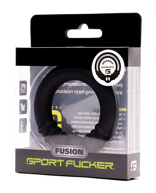 Sport Fucker Fusion Holeshot Ring 42mm black silicone and metal support ring packaging