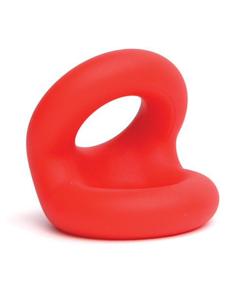 Sport Fucker Rugby Ring red liquid silicone cock ring flexible durable accessory