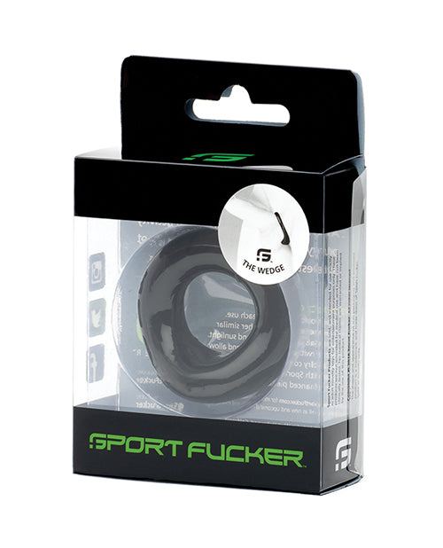 Sport Fucker Silicone The Wedge - Black by Pleasure Products