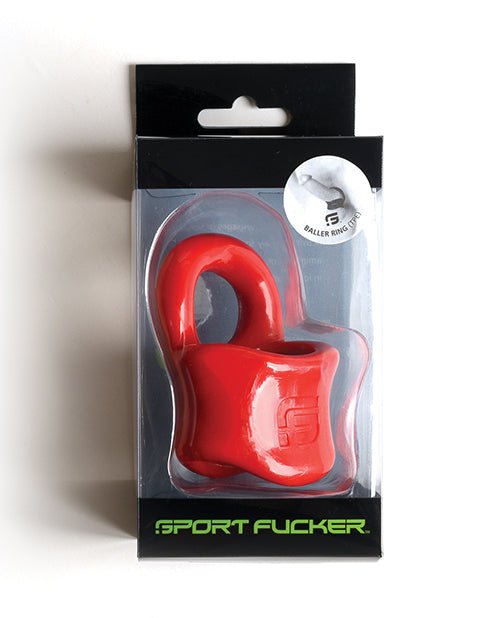 Sport Fucker Baller Ring - Red by Pleasure Products
