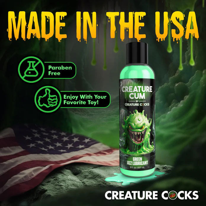 Creature Cum Green Water-Based Lubricant 8oz by Lubricants, Creams & Glides
