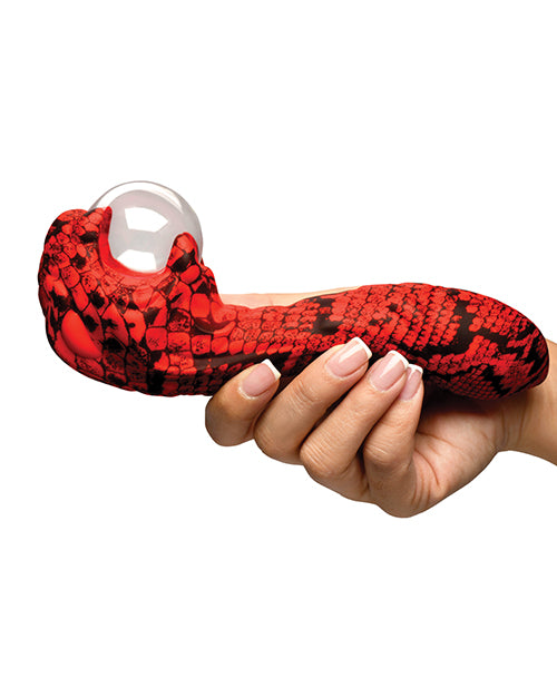 Creature Cocks Cobra Scepter Plasma Vibrator - Red/Black by Anal Toys & Stimulators
