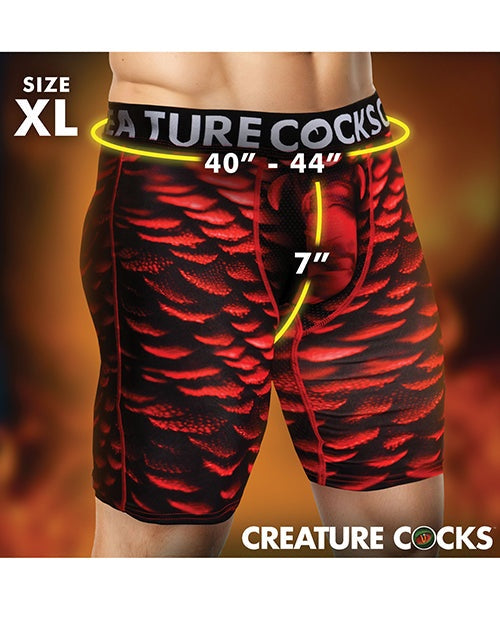 Creature Cocks - Creature Wear Horny Devil Demon Boxer Shorts - XL by Apparel