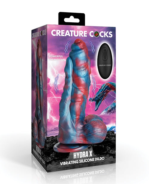 Creature Cocks Hydra Vibrating Silicone Dildo by Anal Toys & Stimulators