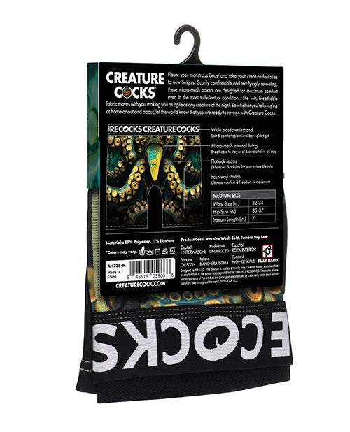 Creature Cocks - Creature Wear Monstropus Tentacled Monster Boxer Shorts - MD by Apparel