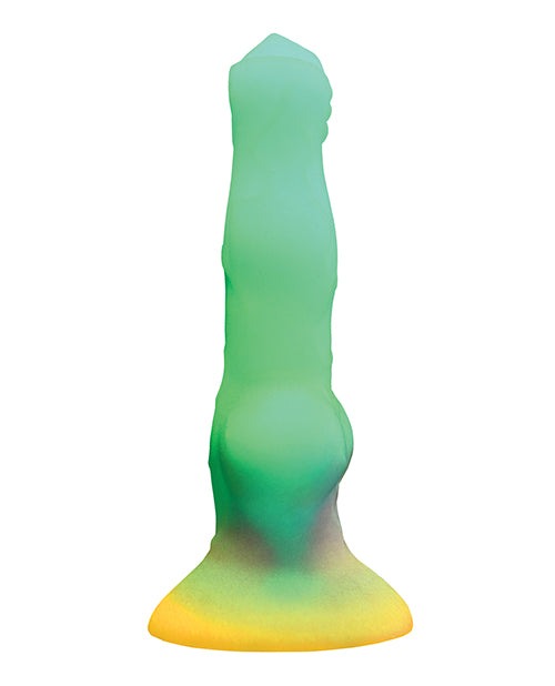 Creature Cocks - Vibrating Space Cock Glow-in-the-Dark Silicone Dildo w/Remote by Anal Toys & Stimulators
