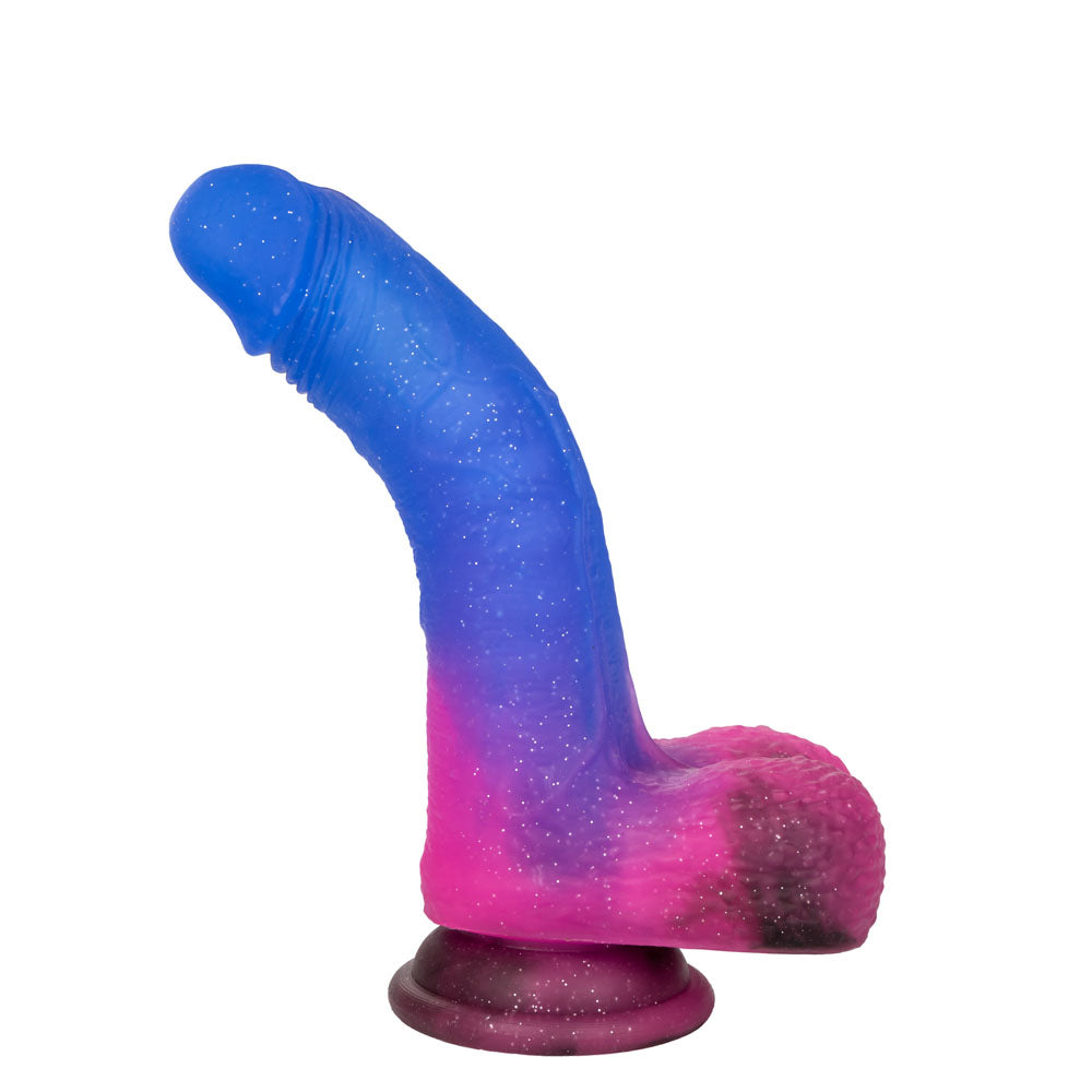 Naughty Bits Ombre Hombre Vibrating Dildo by Dildos & Dongs