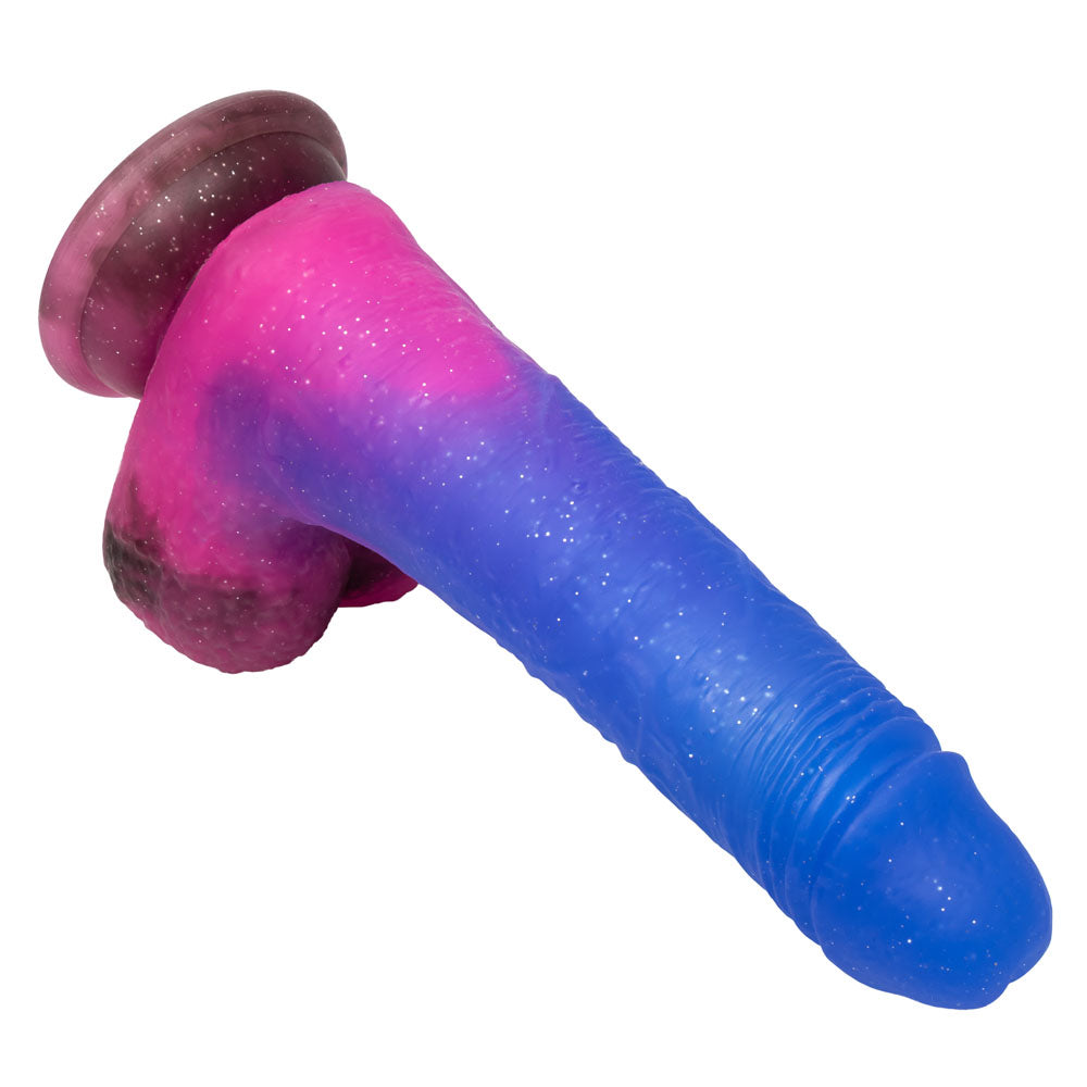 Naughty Bits Ombre Hombre Vibrating Dildo by Dildos & Dongs