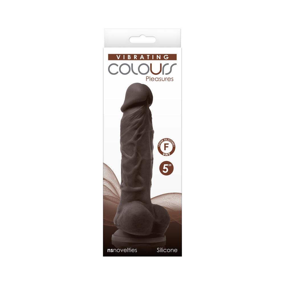 Colours Pleasures Vibrating Dildo – Realistic Textured Adult Pleasure Toy by Dildos & Dongs