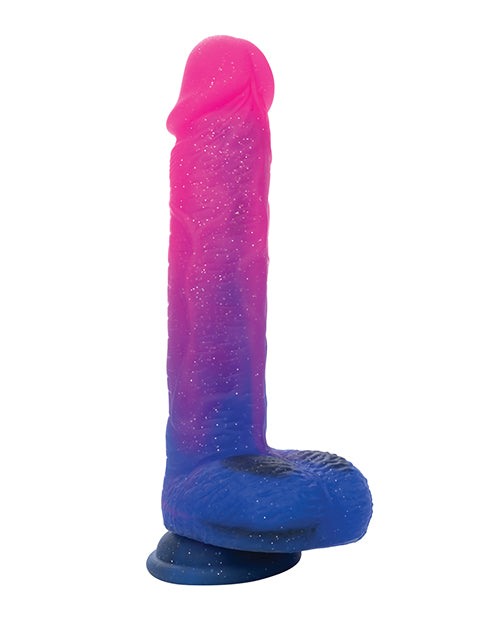 Naughty Bits Ombre Hombre XL Vibrating Dildo by Dildos & Dongs