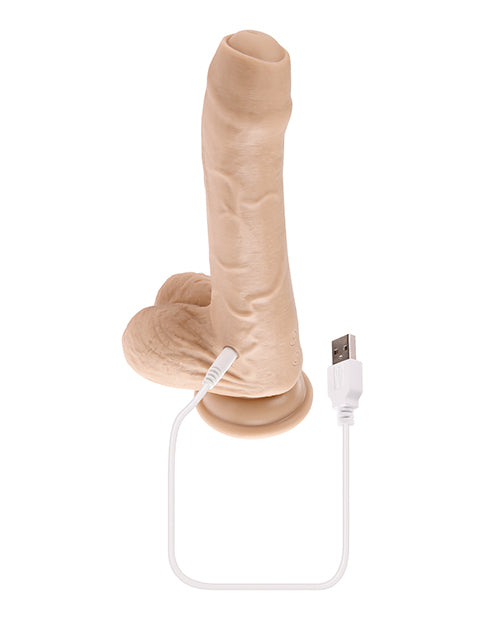 Evolved Peek A Boo Vibrating Dildo - Ivory by Dildos & Dongs