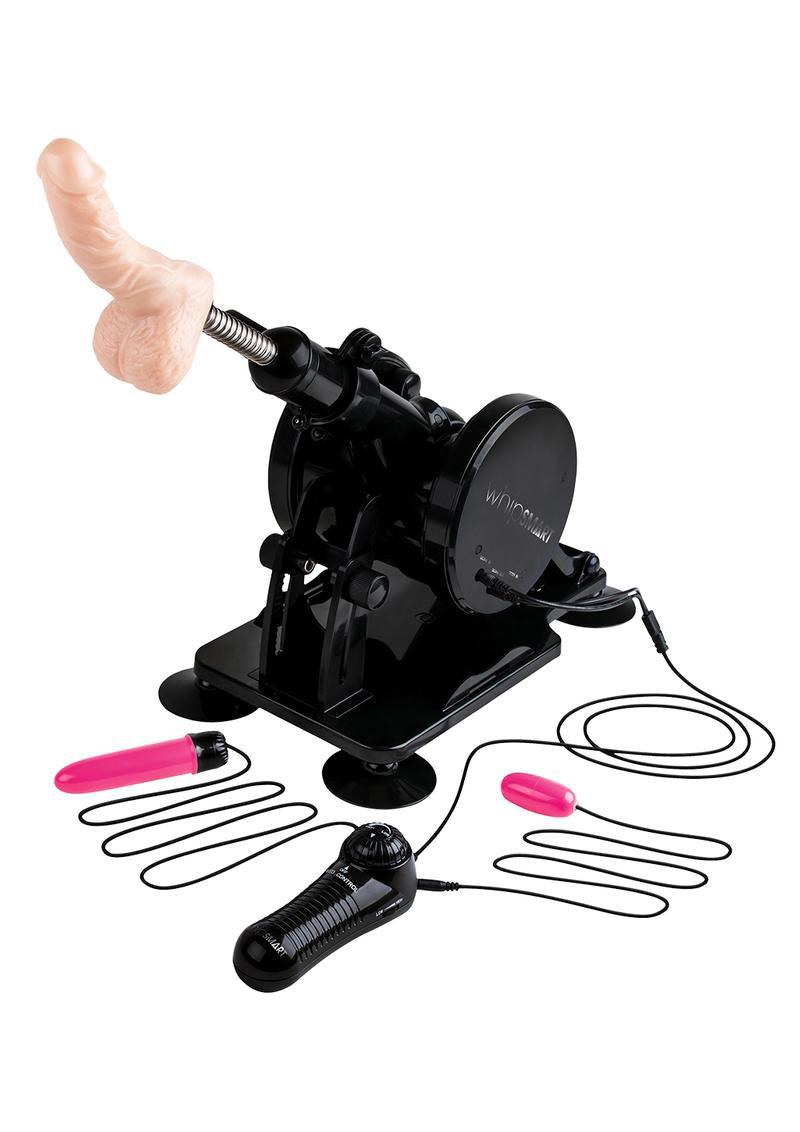 Deluxe Adjustable Machine Set - Black by Bondage & Fetish Toys