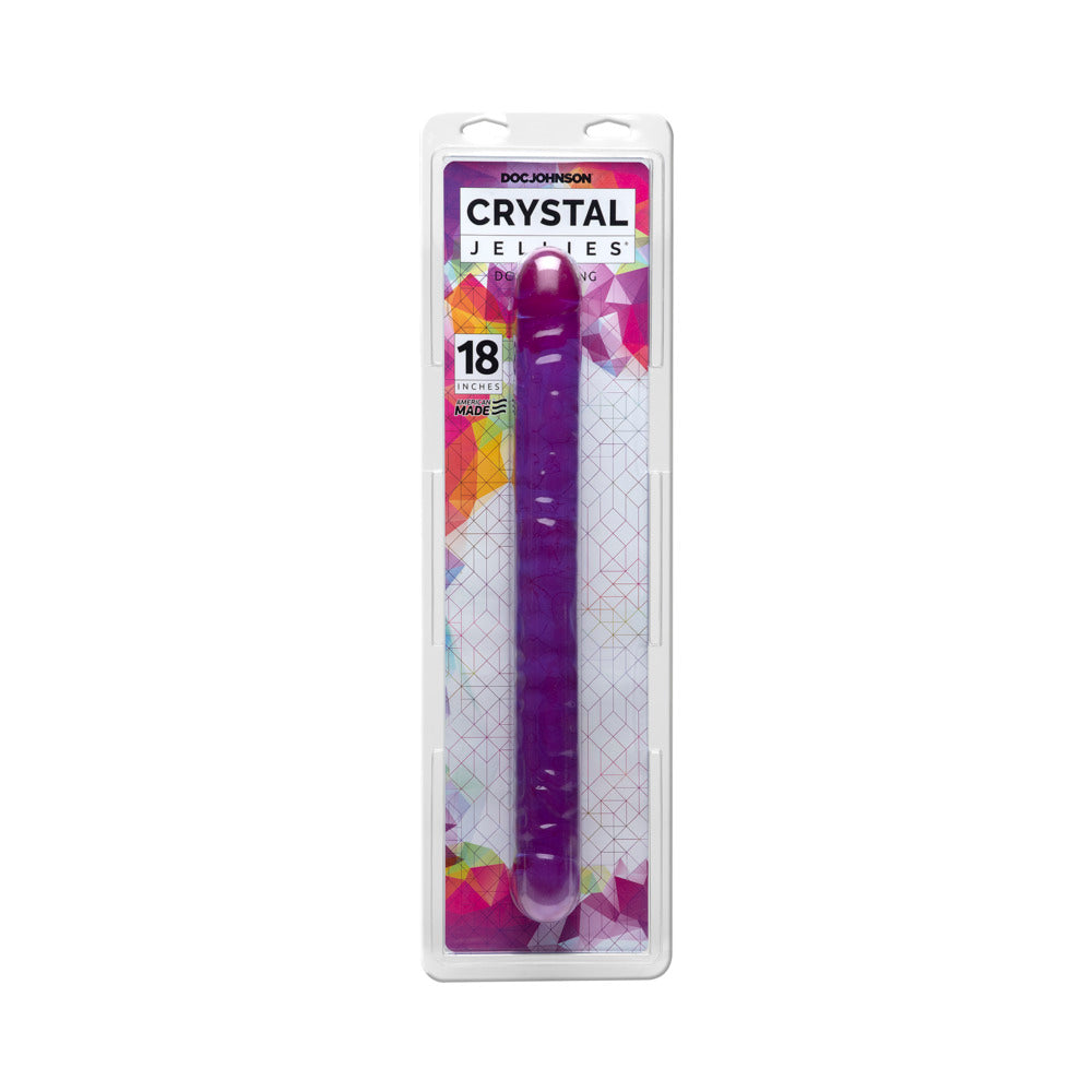 Crystal Jellies 18 Inch Double Dong