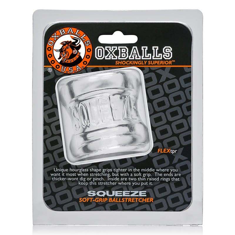 OxBalls Squeeze Ball Stretcher soft flexible silicone ring for enhanced male pleasure and comfort