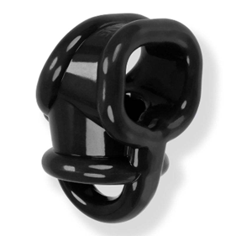 Black OxBalls Ballsling Ball-Split-Sling for added stimulation and performance.
