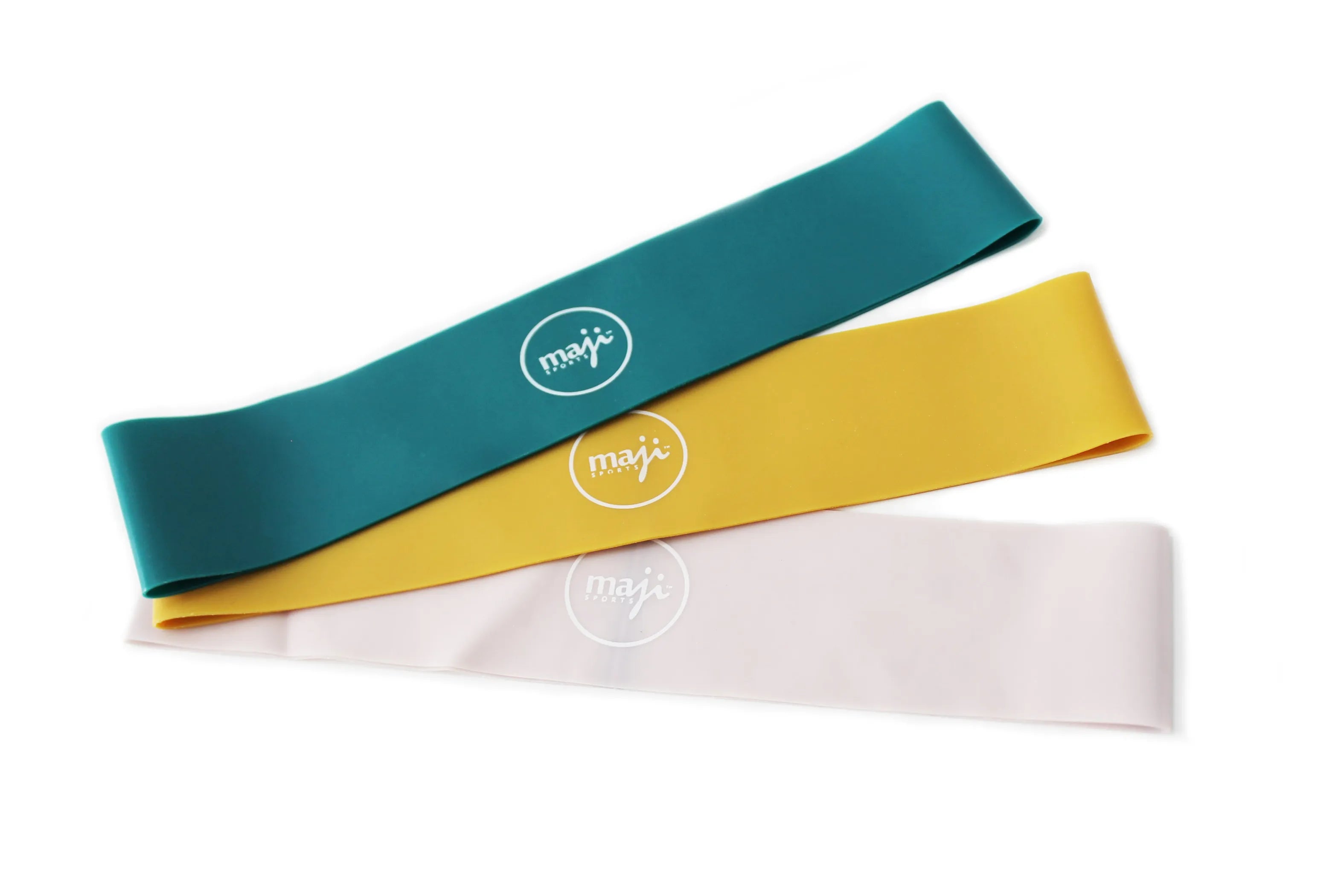 Pack of Three Loop Resistance Bands by Health & Fitness