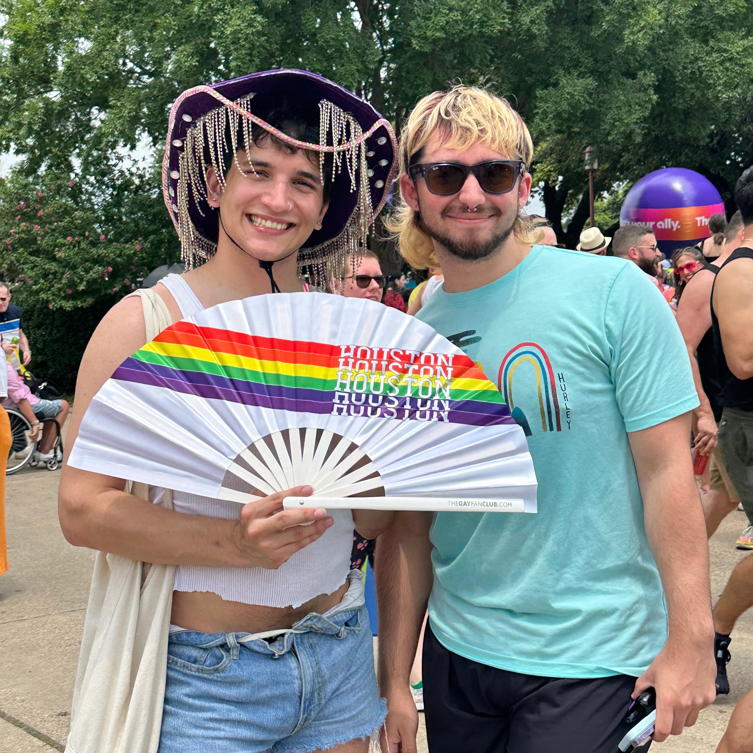 HTown Pride Hand Fan by Hand Fan