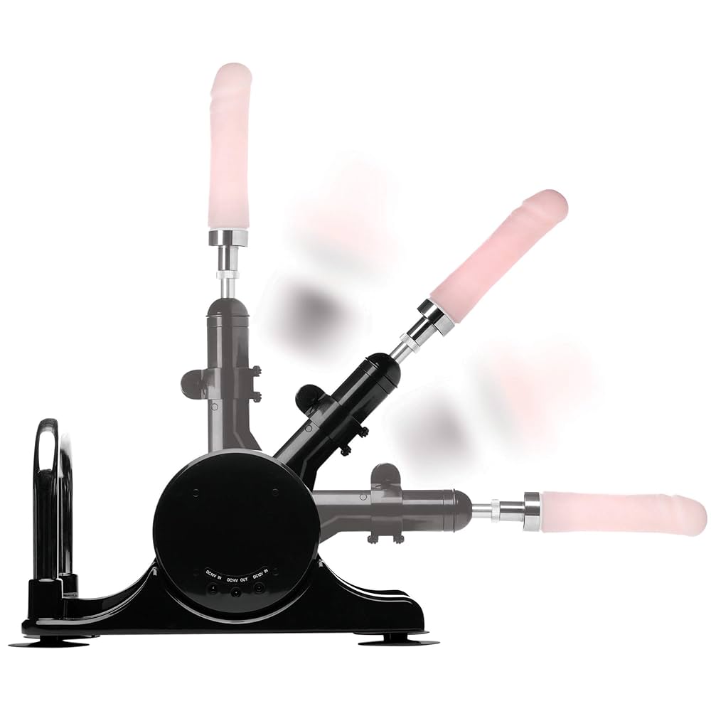 LoveBotz Rob FUK Adjustable Position Portable Sex Machine - Black by Anal Toys & Stimulators