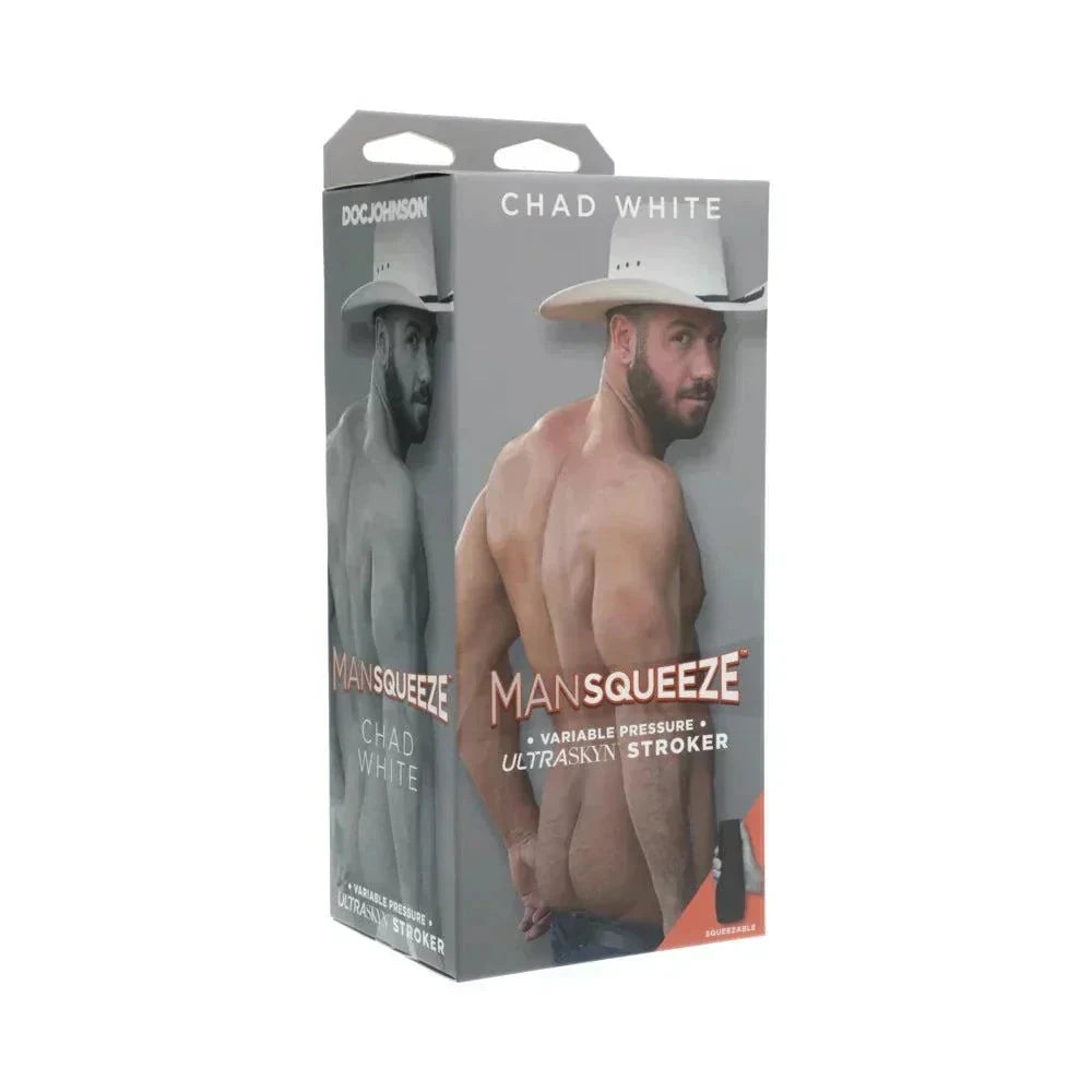 Man Squeeze - Chad White - ULTRASKYN Stroker - Ass Vanilla by Masturbators and Strokers