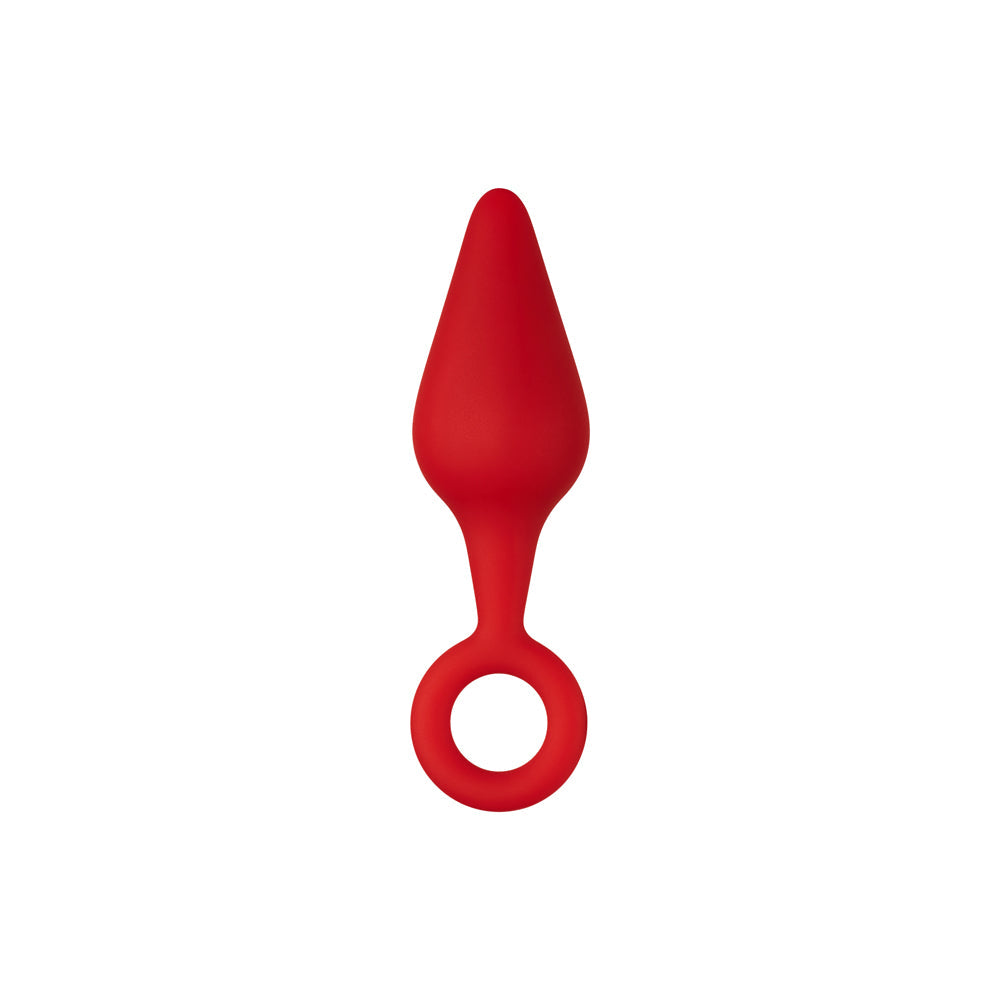 Forto F-10 Silicone Anal Plug with Pull Ring