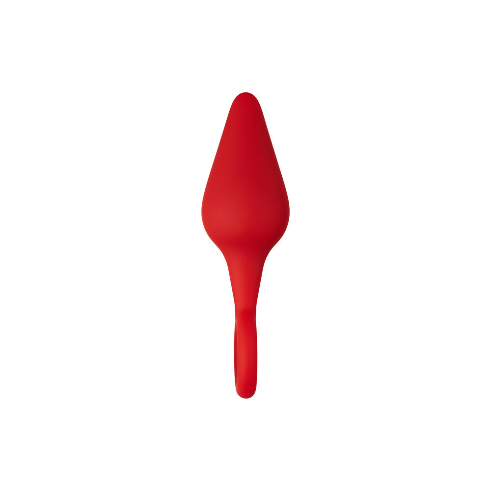 Forto F-10 Silicone Anal Plug with Pull Ring