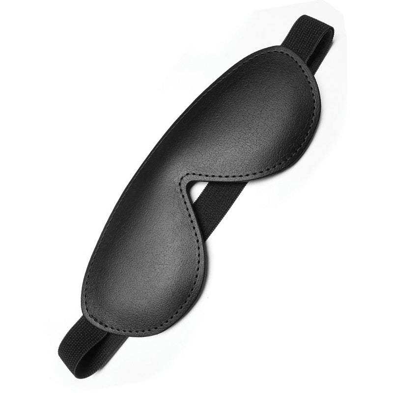 Kinklab Bondage Basics Padded Leather Blindfold by Bondage & Fetish Toys