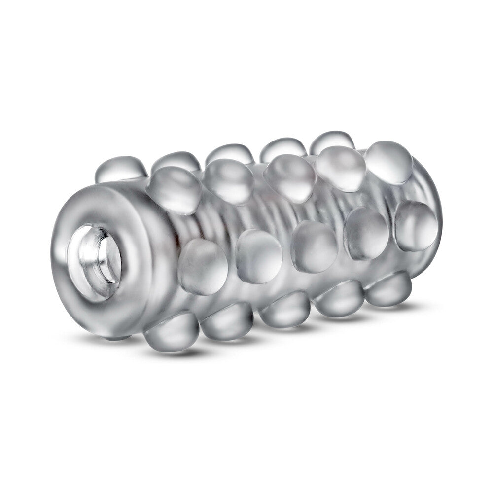 Blush M for Men Soft + Wet Reversible Orb Glow in the Dark Self-Lubricating Stroker Frosted