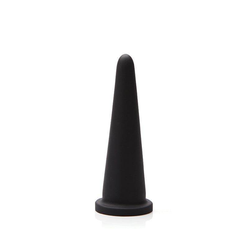 Tantus Cone Dildo - Small, premium silicone, sleek design, tapered shape, body-safe, hypoallergenic.