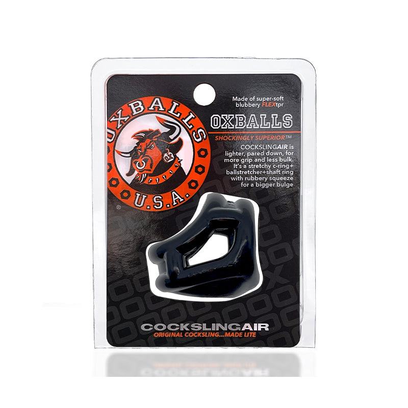 OxBalls Cocksling Air FLEXtpr in packaging, high-quality cock ring for enhanced performance and pleasure.