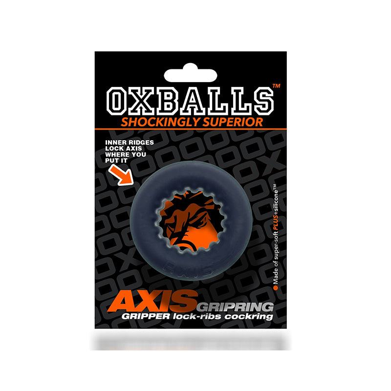Oxballs Axis Rib Griphold Cockring by Cock & Balls